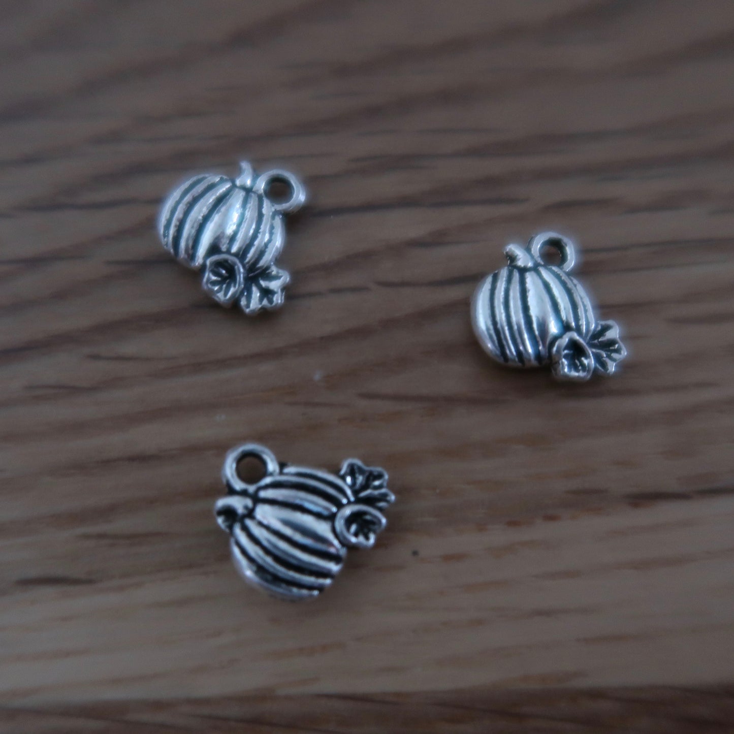 Pumpkin stitch markers or progress keepers (set of 3)