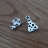 Mouse and cheese stitch markers or progress keepers (set of 2)