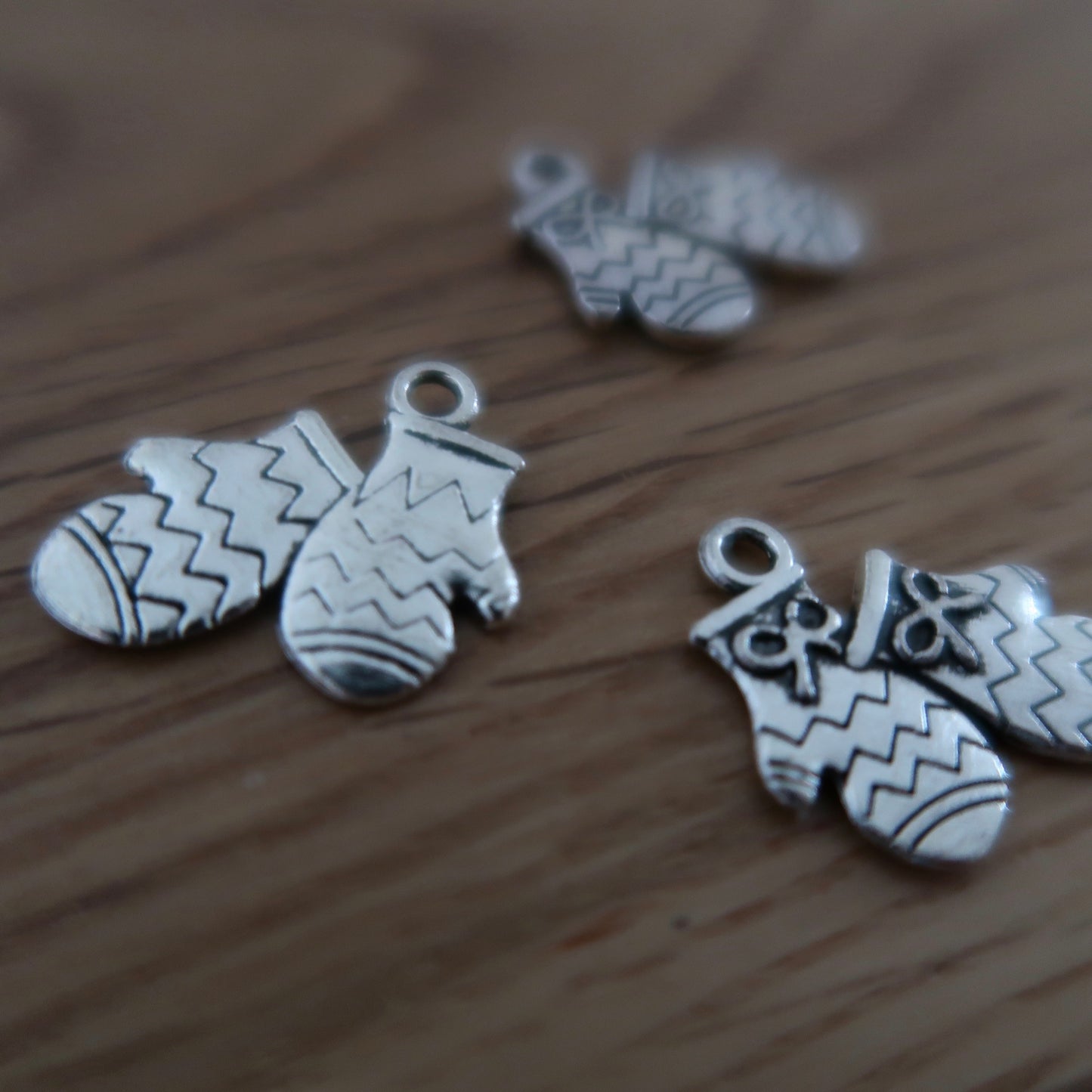 Mittens stitch markers or progress keepers (set of 3)