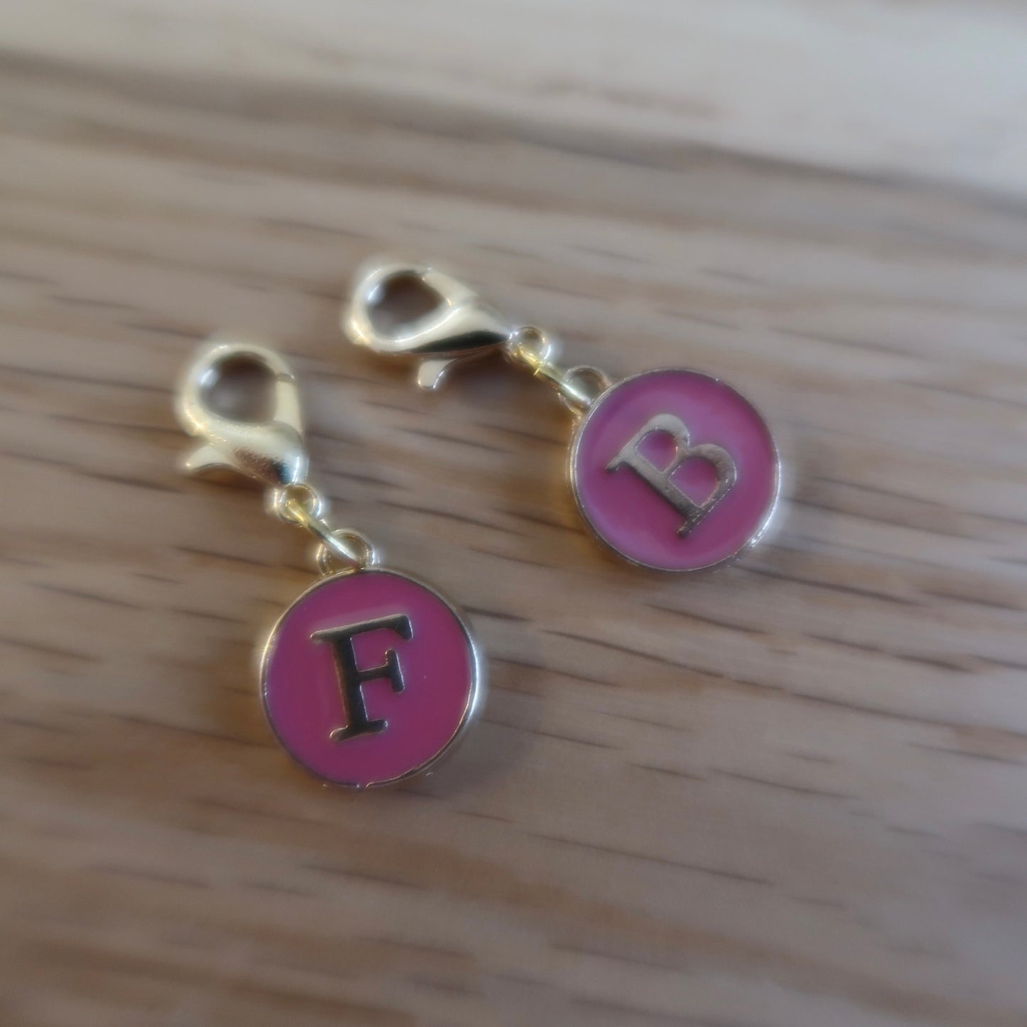 Enamel Front and Back progress keepers (set of 2)