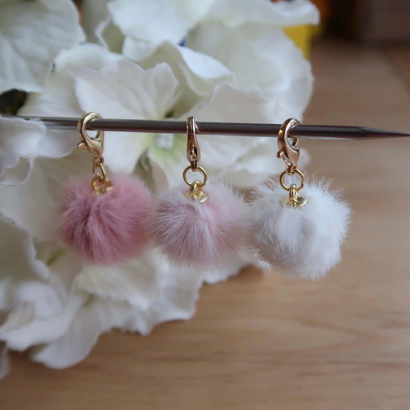 Pom Pom progress keepers (set of 3)