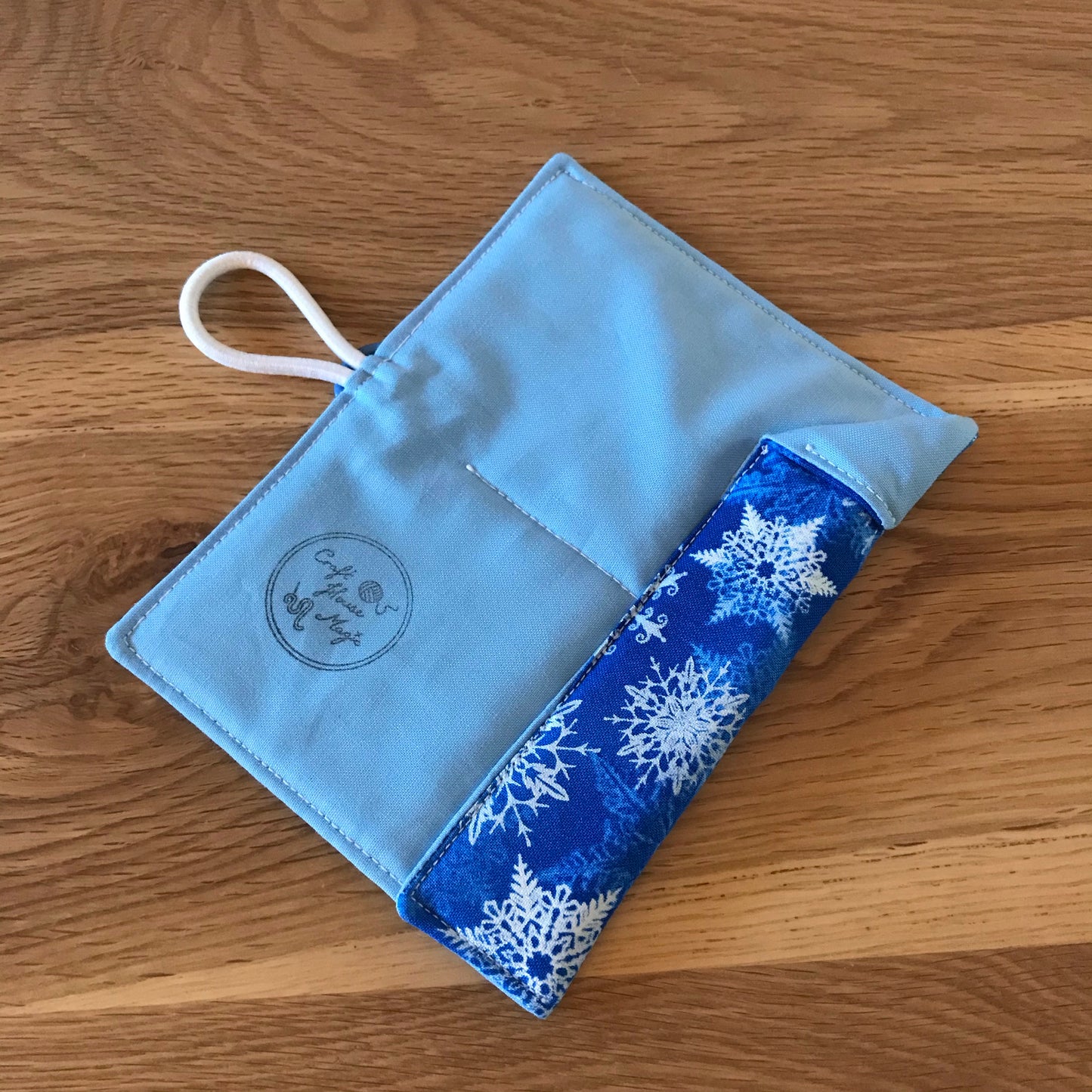 Snowflake print Circular Needle case
