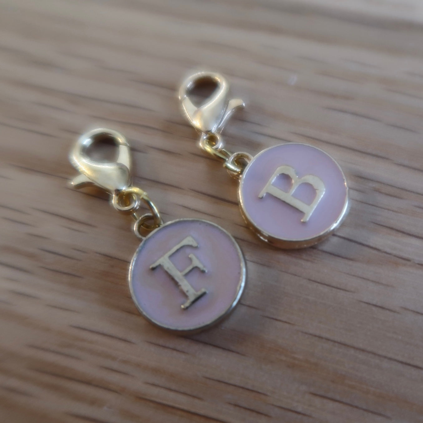 Enamel Front and Back progress keepers (set of 2)