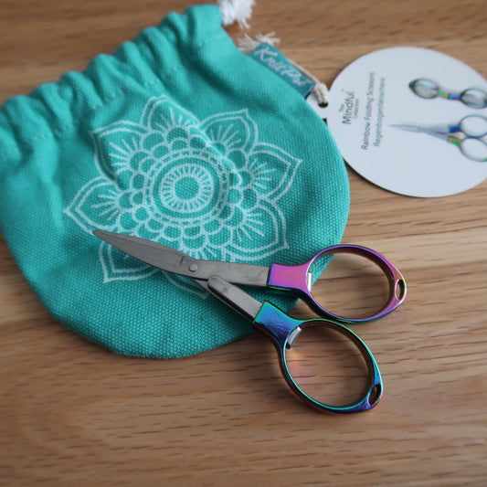 Knit Pro Folding Scissors Rainbow
