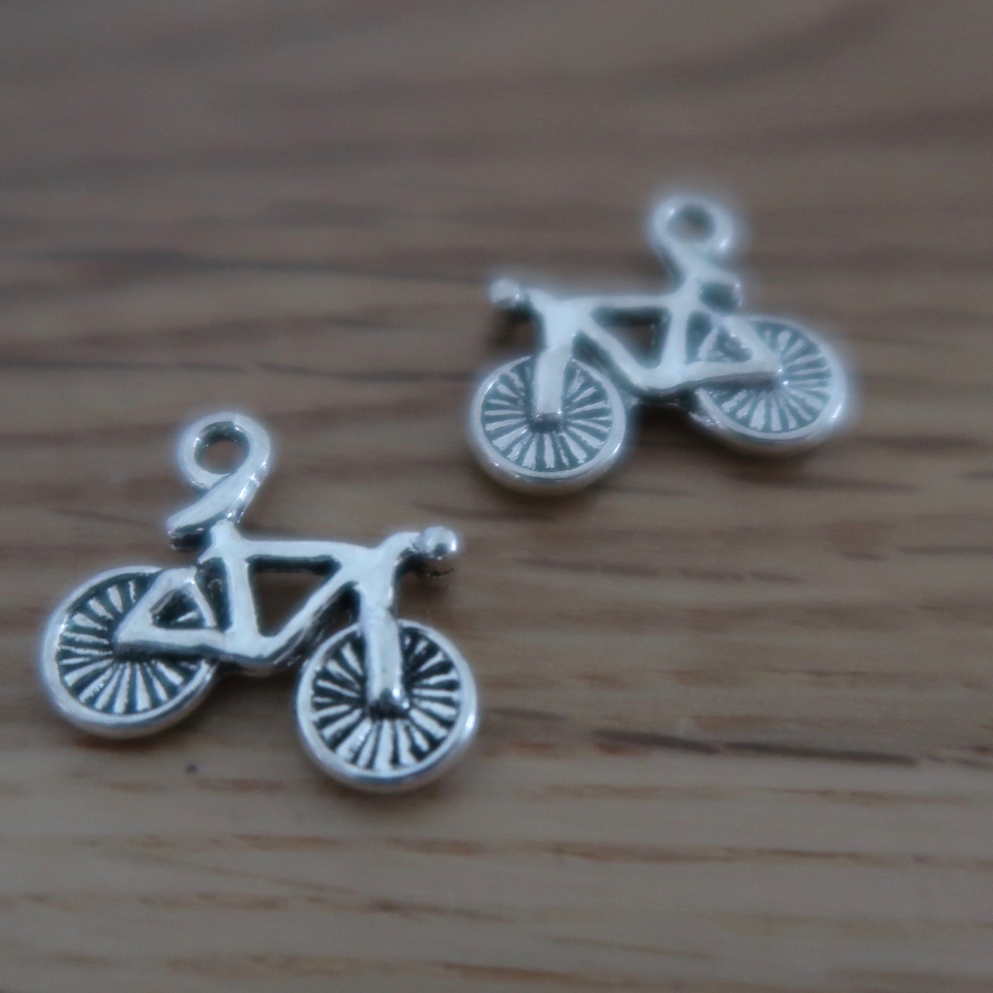 Bicycle stitch markers or progress keepers (set if 2)