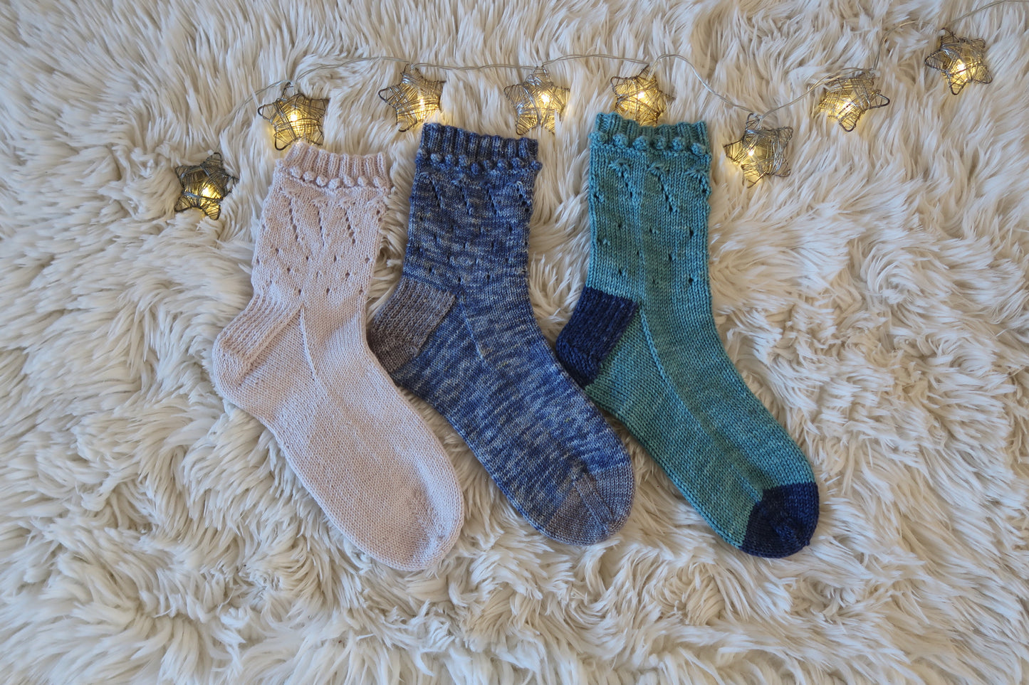 Starlight Wishes Socks (PDF)