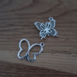 Butterfly stitch markers or progress keepers (set of 2)