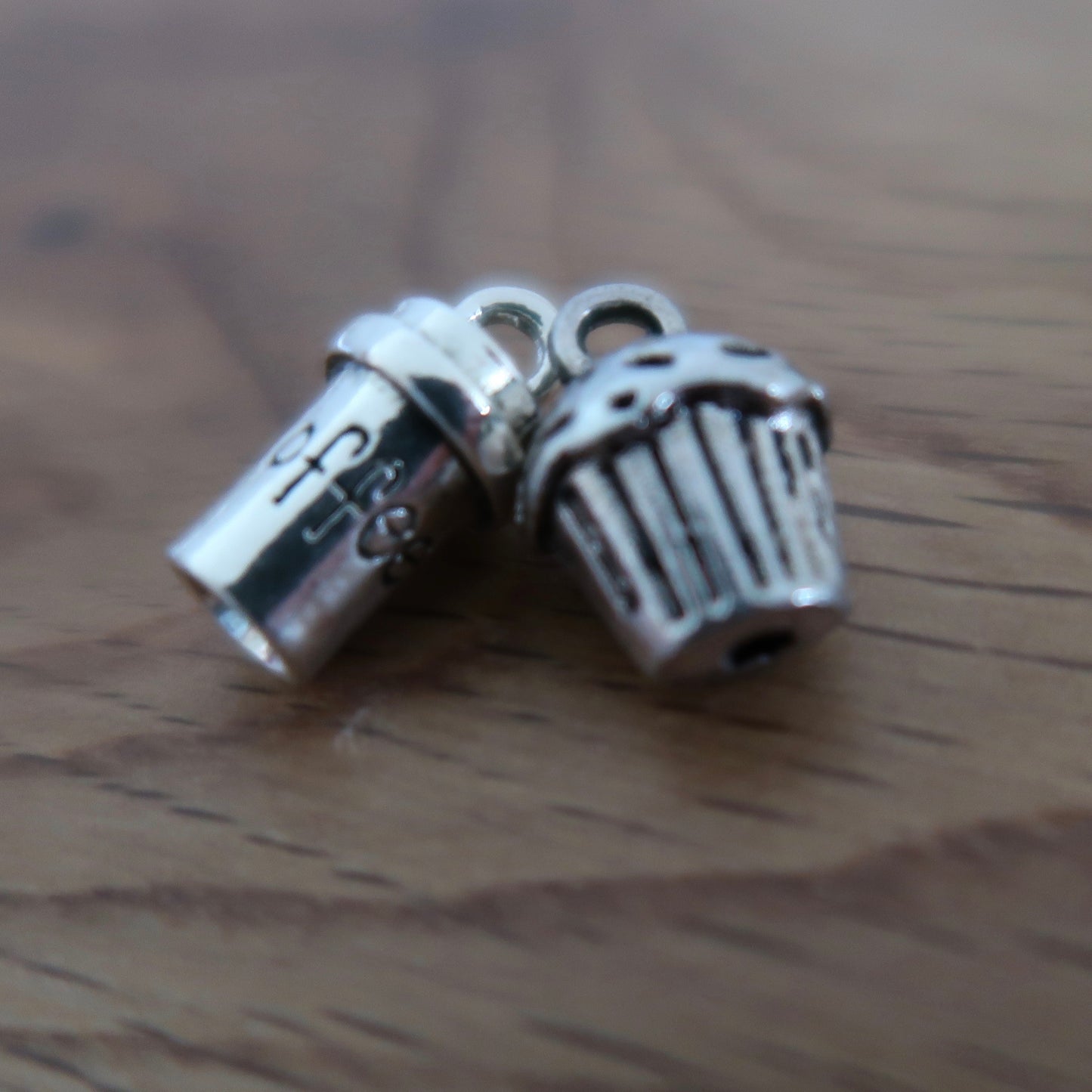 Coffee and cake stitch markers or progress keepers (set of 2)