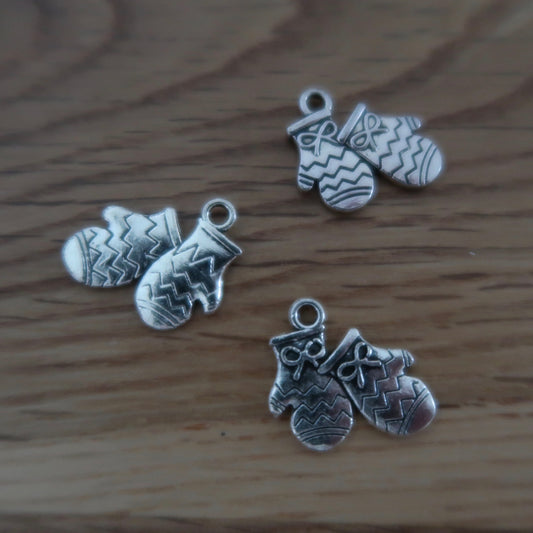 Mittens stitch markers or progress keepers (set of 3)