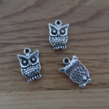 Owl stitch markers or progress keepers (set of 3)