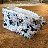 Sheep print notions pouch