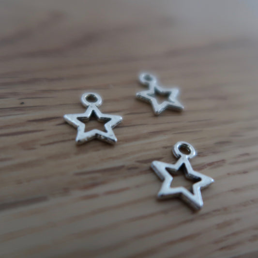 Star stitch marker or progress keepers (set of 3)