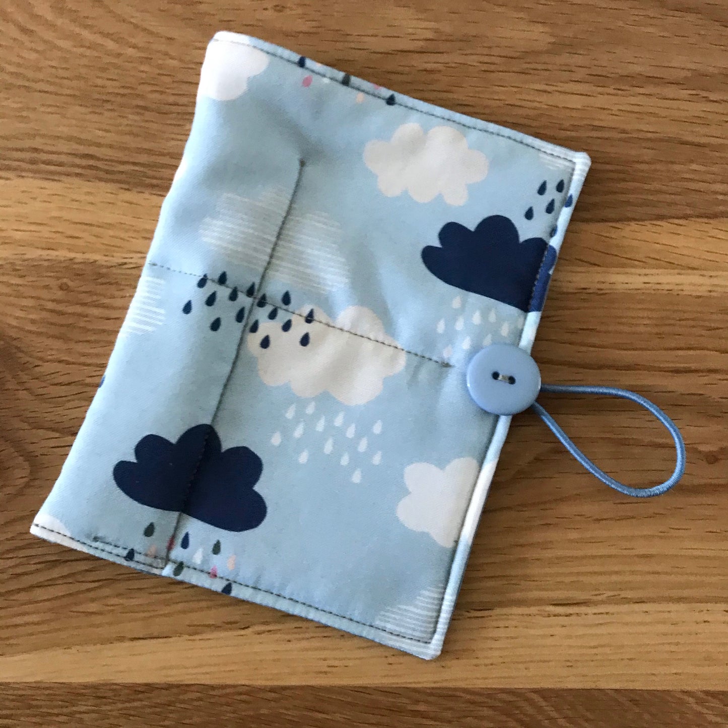 Cloud print Circular Needle case