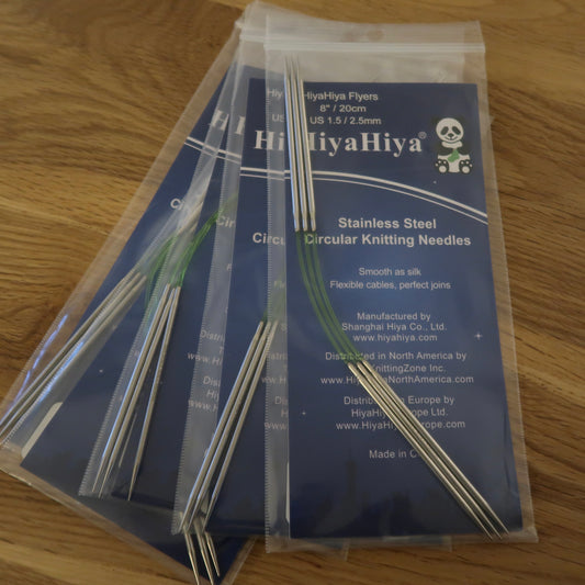HiyaHiya STEEL FLYER TRIO needles