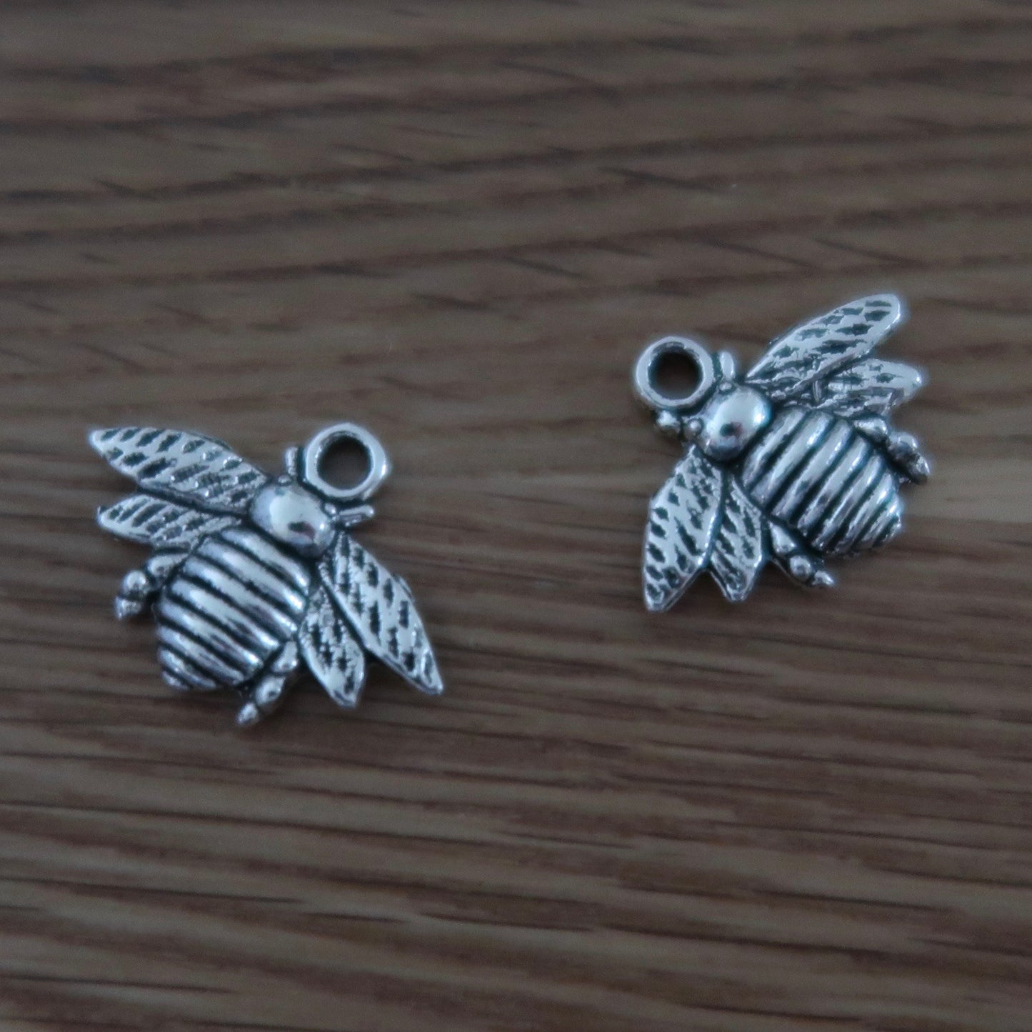Bee stitch markers or progress keepers (set of 2)