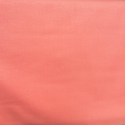 Coral Pink Solid Fabric