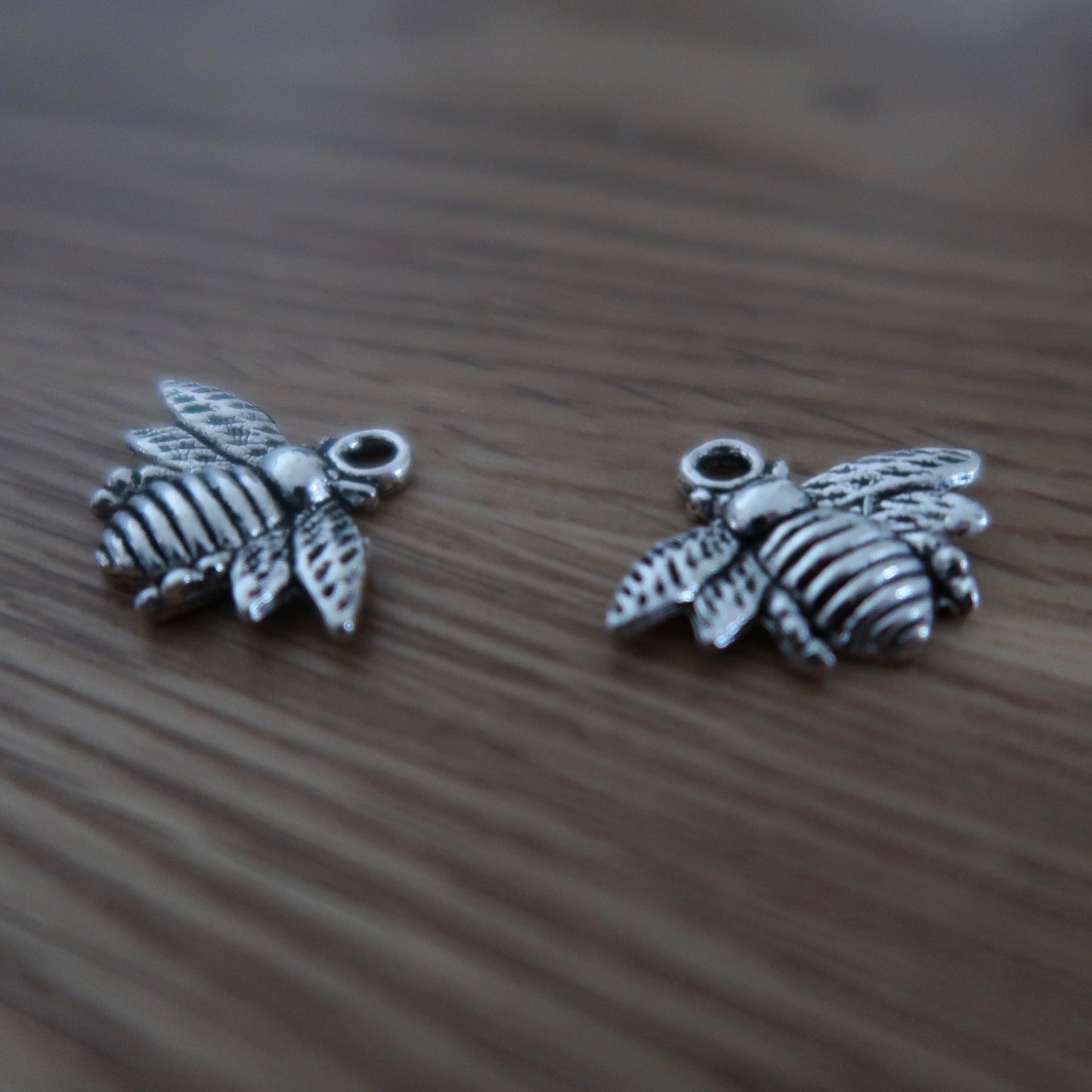 Bee stitch markers or progress keepers (set of 2)