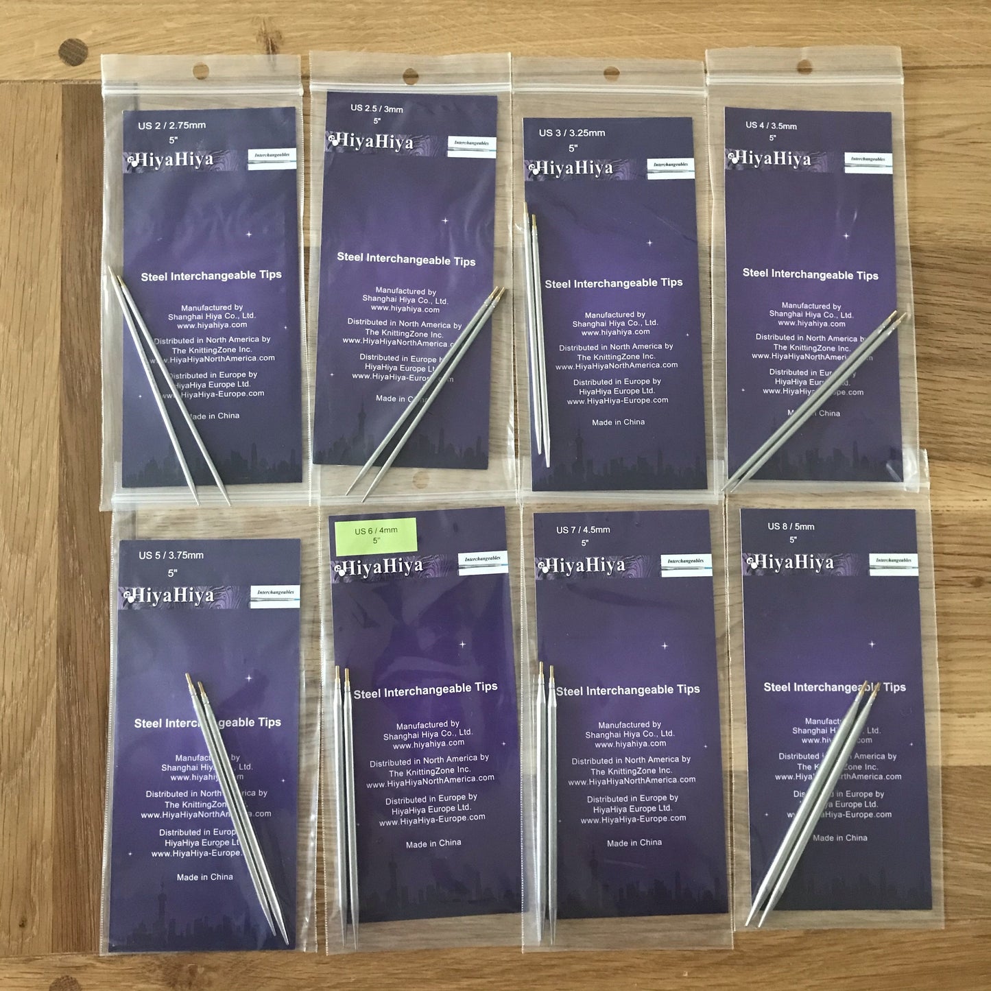 HiyaHiya STEEL inter-changeable needle tips