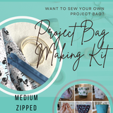 Bag Making Kit - MEDIUM ZIPPED