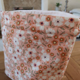 Coral Flower print bag
