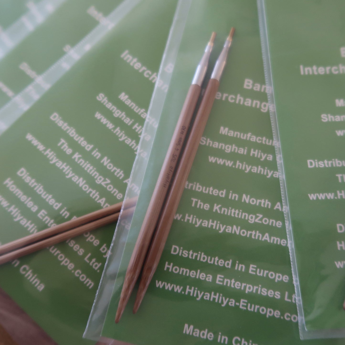 HiyaHiya BAMBOO inter-changeable needle tips